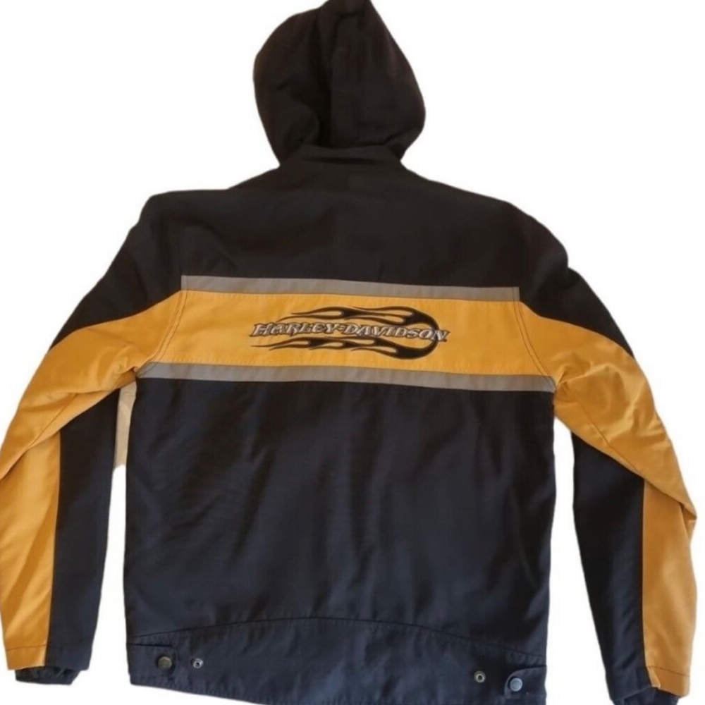 Men's Medium M Harley-Davidson Nylon Jacket with Removable Liner